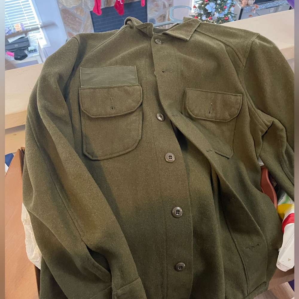 Military field- wool jacket
